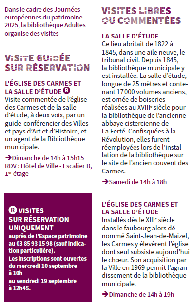 journées europeennes du patrimoine